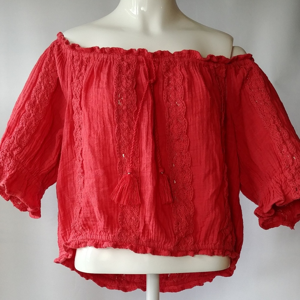 AEO Cute Boho Style Top Size Large